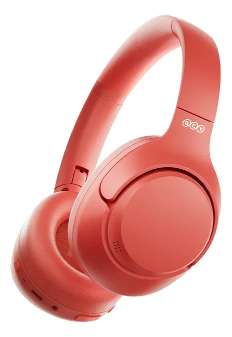 Headset Qcy H3 Anc Adaptativo Bluetooth 5.3 Multiponto 60h Cor Laranja