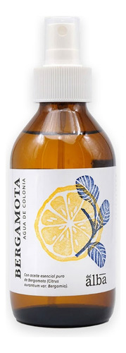 Agua Colonia Bergamota 200ml Apícola Del Alba Aromaterapia