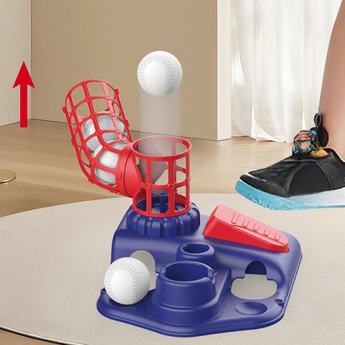 Máquina De Lanzamiento De Béisbol Para Niños, Juegos Azul