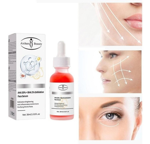 Serum Facial Solución Peeling Aha 30% + Bha 2% Exfoliante 30 Tipo De Piel Todo Tipo De Piel