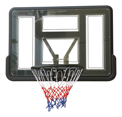 Tablero Basket Policarbonato + Aro Metal + Red + Bulones Nba