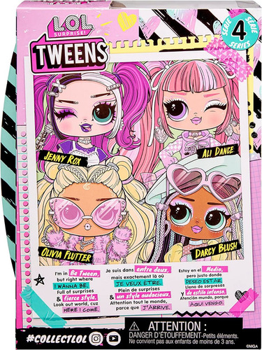 Muñeca Lol Surprise Tweens Darcy Blush Series 4 Original