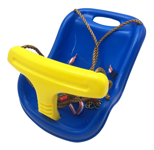 Imagen 2 de 4 de Hamaca Silla Para Bebe O Niños. En Plástico Con Cinturón