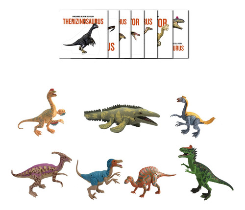 Dinosaurios Reyes De La Tierra Set 2 De 7 Dinosaurios