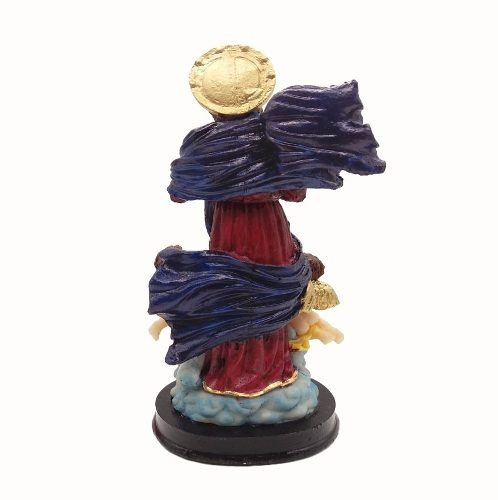 Escultura Nossa Senhora Desatadora Nos Imagem Resina 15cm Cor Não Se Aplica