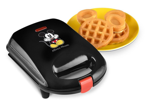 Wafflera Disney Mickey Mouse Dcm-9 Color Negro