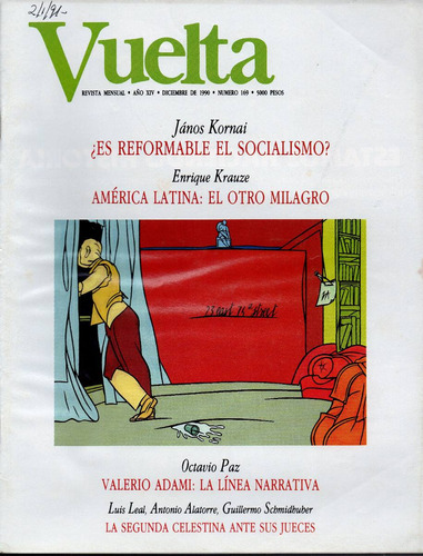 Revista Vuelta - Nro. 169 - Octavio Paz Director (0j)