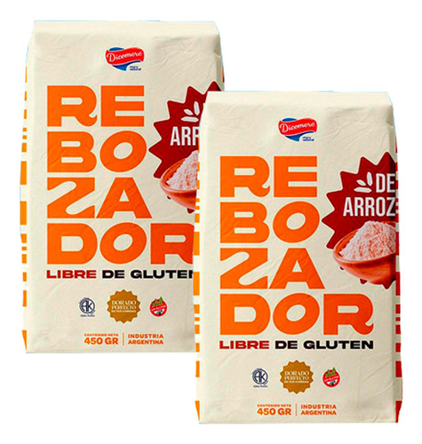 Rebozador De Arroz Dicomere Sin Tacc X450gr - Pack X2