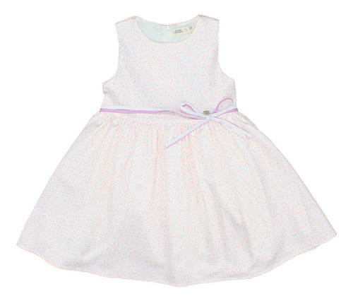 Vestido Niña Bubblegummers Elevated Nature Blanco