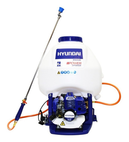 Aspersor Fumigadora Hyundai Motor 2 Tiempos Hyd2530 25 Lts