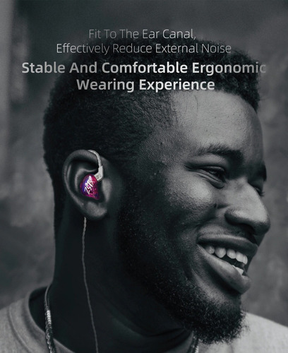 Kz Zst X Audifonos Pro Sin Micro + Estuche In Ear Verde