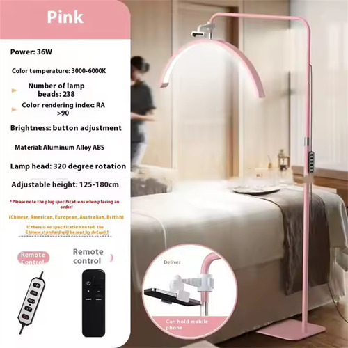 Lámpara Para Pestañas Microblading 3 Tonos Luz Led Ajustable