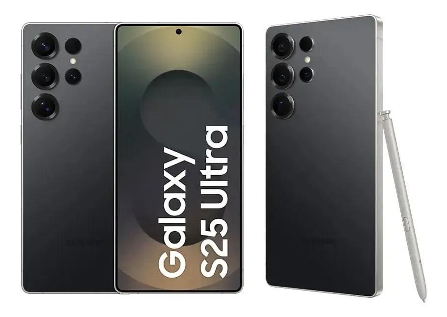 Teléfono celular Samsung Galaxy S25 Ultra 5G, 512 GB, 12 GB de RAM, cámara cuádruple 200+50+10+50, pantalla grande de titanio negro azabache de 6.9 pulgadas
