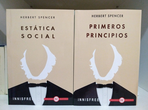 Pack Herbert Spencer Estática Social Y Primeros Principios. 