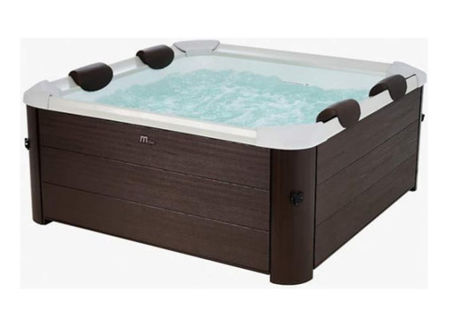 Jacuzzi Spa Estructural Mspa Tribeca Color Nogal