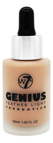 Genius Foundation Natural Beige W7 | B - mL