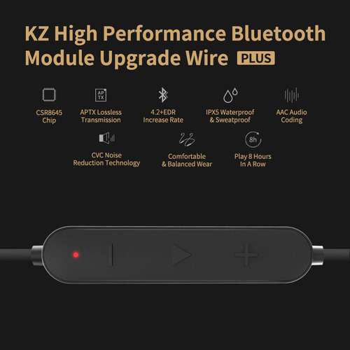 Módulo Bluetooth Aptx Para Auriculares Kz B/qdc/s/c Pin