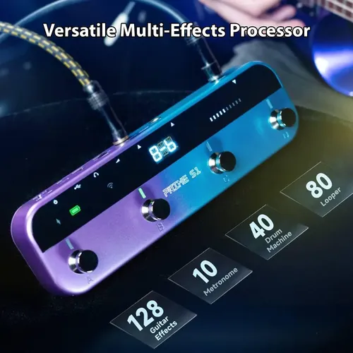 Pedal De Efeitos De Guitarra Elétrica Mooer Multi- Processor