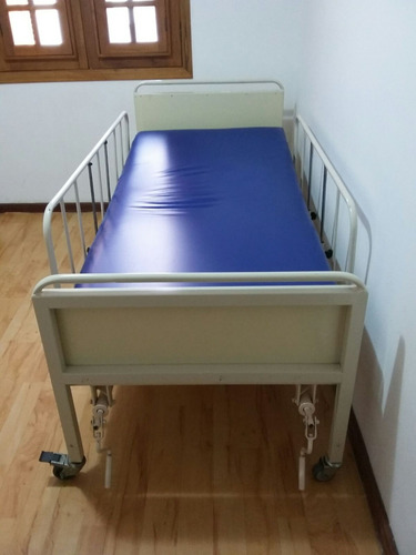 Imagem 1 de 10 de Locação Cama Hospitalar Manual C/ Colchão Hosp D28-r$ 115,00