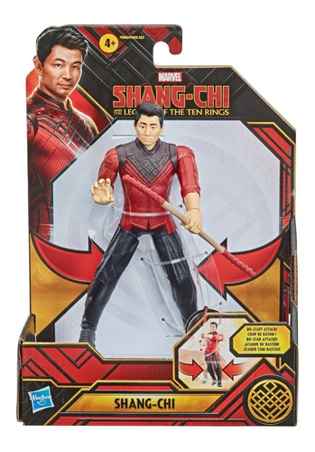 Figura De Shang Chi Ataque De Baston - Hasbro