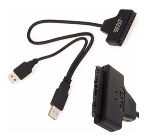 Imagen 5 de 5 de Adaptador Usb A Sata Para Discos Rigidos 2,5 O Ssd Fact A B