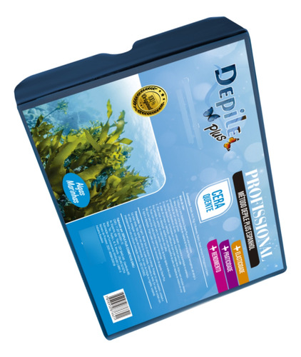 Cera Algas Marinhas Depilatória De Breu Depile Plus 500g