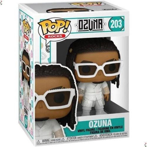 Boneco Funko Pop Rocks Ozuna - 203