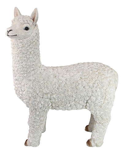 Diseño Toscano El Jardín De Alpaca Estatuas De Alpaca: Grand