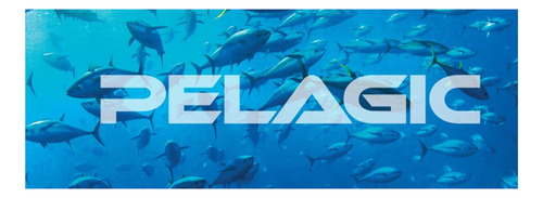 Playera Pelagic Capucha Aquatek Icon Dorado Blue 1015211007