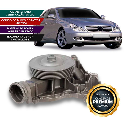 Bomba D' Agua Mercedes-benz Cls300 C219 30 2009/2010 Oferta