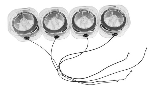 Imagen 9 de 12 de 5 Cuerdas Elásticas Para Hacer Joyas Budistas, Color Negro,