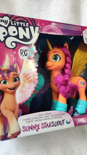 My Little Pony New Generation Sunny Starscout Canta Y Patina