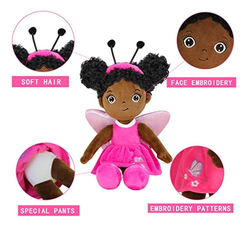 Muñeca Negra De Bebé, Afroamericana, Muñeca De