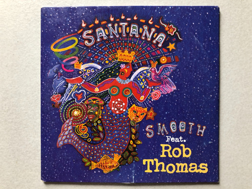 Cd Single - Santana. Smooth - Feat Rob Thomas. Rock