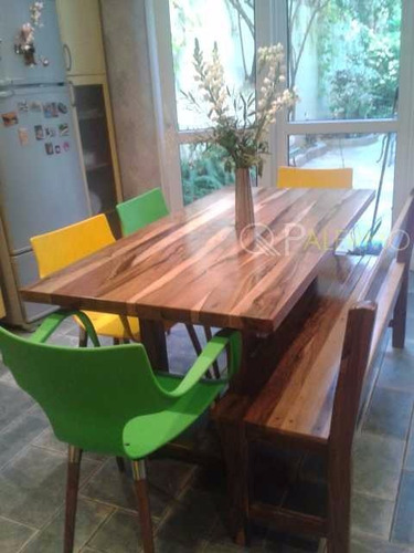 Mesada Desayunador Tapa De Mesa Madera Guayubira 60x120cm