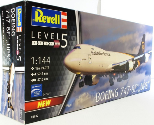 Boeing 747-8f Ups Escala 1/144 Revell 03912