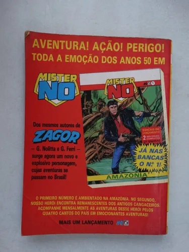 Zagor! Editoras Record E Mythos! R$ 15,00 Cada! (Usado)