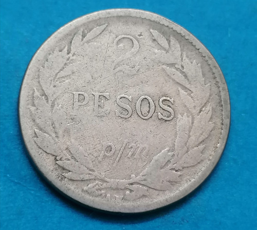 Colombia Moneda 2 Pesos 1910