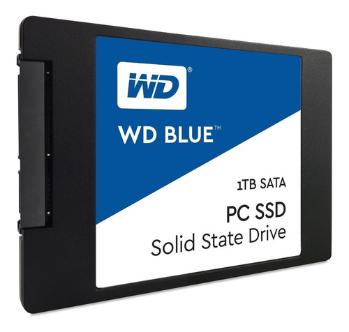 Disco sólido SSD interno Western Digital  WDS100T1B0A 1TB azul