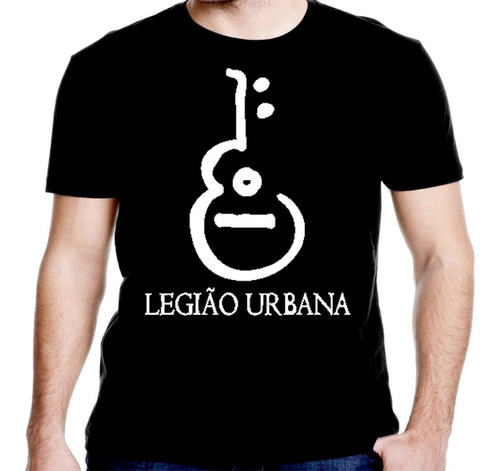 Camiseta Manga Curta Legião Urbana Ref=403