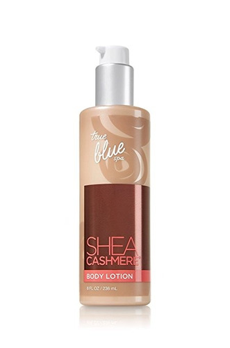 Bath And Body Works True Blue Spa Shea Cashmere Body Lotion,