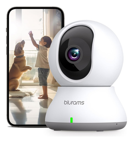 Security Camera, 2k Indoor Camera 360° Pet Camera For Home S