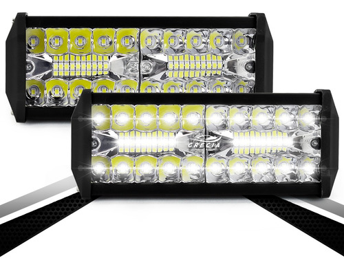 Par Faros 40 Led Barra Universal Auxiliar Con Estrobo