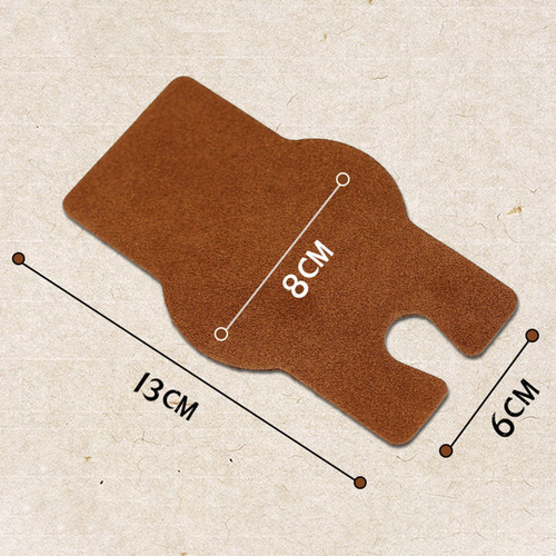 Erhu Pad Mat De Silenciamiento Practical Pad Soft Un Marrón