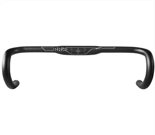 Manubrio Piatto Ergo Tec Per Bici Elettrica E City Bike, 31,8 Mm, Alluminio Nero, Larghezza 680 Mm