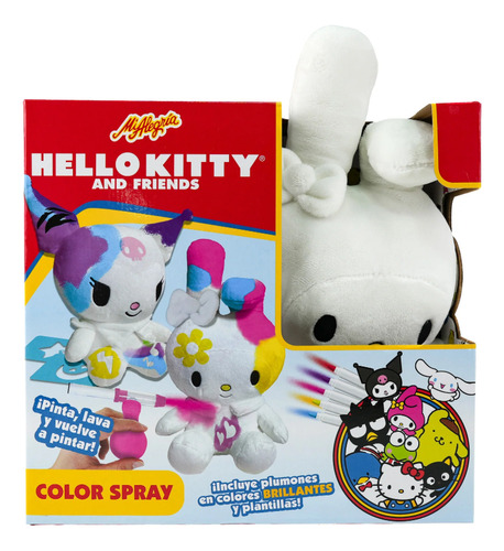 Hello Kitty And Friends Melodi Color Spray Mi Alegria Color Rojo
