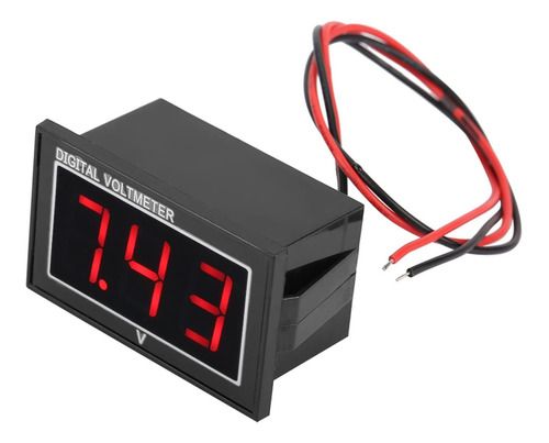 Portable Small Dc Voltmeter Panel Type Circuit Charger