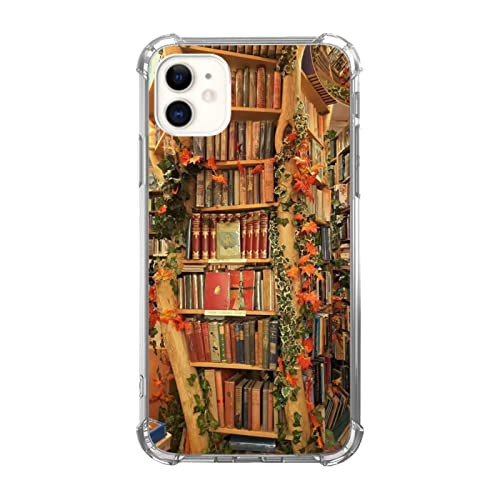 Funda Para iPhone 11 Vintage Garden Library London Bookstore