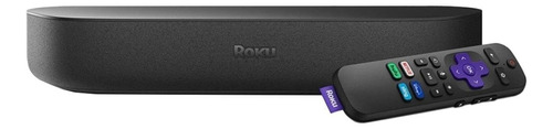 Roku Streambar 9102 de voz 4K negro con 1GB de memoria RAM