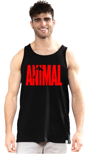 Polera Musculosa Sin Mangas Animal R Sudadera Gym Grafimax